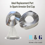 2 PCS-Cone-Type Spark Arrestor Screen 2.8”