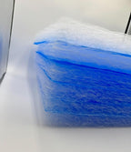 Paint Booth Exhaust Fiberglass Filter, Blue/White Paint Arrestor for Spray Booth (300/case, 25" x 20")