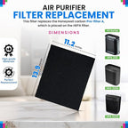 Bagean HPA200 Carbon Pre Filter A Compatible with Honeywell Air Purifier Filter Replacement - Fits HPA200 HPA5200 HPA5250 Series - Activated Prefilter A Absorbs Odor & Filters Freshen the Home (4-Pk)