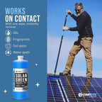 Solar Panel Cleaner Solar Sheen (Makes 128 Gallons) - Super Concentrated Glass & Solar Panel Cleaning, Remove Oils, Fingerprints & Water Spots - (32 oz)