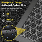 Filter Q–1712-0123-00 Replacement filter for Winix 5510 and 5520 Air Purifier, 5510 Replacement Set: 2 HEPA & 2 Carbon Filters