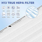 5510 5520 HEPA Air Purifier Filter Q Replacement for Winix Plasmawave Air Purifier,# 1712-0123-00,4 Pack