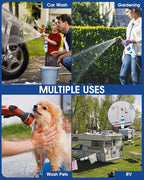 Garden Hose Filter for Filling Hot Tub, Pool, Spa, Greatly Reduces Sediment, Chlorine, Heavy Metals and Odors, Standard 3/4" Garden Hose Thread (2 pack)