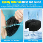 AQUANEAT 16 pcs Replacement Canister Filter Pads Compatible with AMOSIJOY/PONDFORSE 172/225/265GPH Aquarium Filter Media Generic Floss