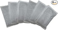 Nispira Activated Charcoal Odor Filter Refill Deodorizers 6 Packs For Trash Cans 8 Gallon and Larger, Compatible with Itouchless