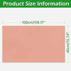 Copper Mesh Screen - 15.7" x 39.4", 100 Mesh, Dense Filter, 99.9% Pure Copper Fabric DIY Kit for Window Protection