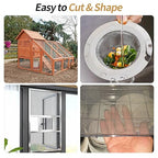 5 Pack 304 Wire Mesh Screen,11.8"X8.2" Heat-Resisting Metal Mesh, 20 Mesh Stainless Steel Mesh,Durable and Rustproof for Ventilation, Filtration, and Pest Filters