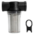 Generic 1" 80 Mesh Water Pump Strainer Filter for High Pressure Washer, Sediment Filter Attachment