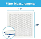 Filtrete 20x20x1 AC Furnace Air Filter, MERV 13, MPR 2200, Elite Allergen, Bacteria & Virus Filter, 3-Month Pleated 1-Inch Electrostatic Air Cleaning Filter, 2-Pack (Actual Size 19.719x19.719x0.78 in)