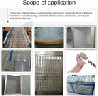 Chicken Wire,Industrial Mesh, 39.3 Ft (W) X19.6 (L) Easy to Cut Fine Screen for Filter Filtration Cloth Vent Insect Net,Silver,30mesh
