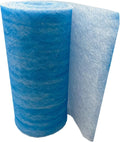 Paint Booth Exhaust Fiberglass Filter Roll, Blue/White Paint Arrestor for Spray Booth (20.5" x 200ft)