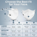 INHERENT Premium Traveler's Face Mask with Anti-Odor SILVERbac | Reusable, Adjustable, Comfortable
