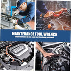 2Pcs Adjustable Oil Filter Wrench for Trucks and Farm Equipment Tool for Easy Removal of Tough Oil Filters Tight Spaces