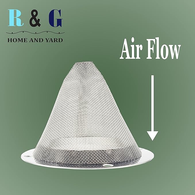 2 PCS-Cone-Type Spark Arrestor Screen 2.8”