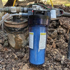 Deluxe Well Water Filter System, Eliminate Rotten Egg & Sulfur Smell, Remove Iron & Sediments, Works on Any Size Well 4" & Above