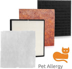 Rabbit Air, MinusA2 Air Purifiers for Home, Ultra Quiet HEPA Air Purifier - Wall Mountable Large Room Air Purifier - Stylish, Efficient and Energy Star - (SPA-780A, White, Pet Allergy)
