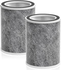 HP201 Replacement Filter Compatible with Shark HP201/HP202/HP232/UA205/AP1000 and for Shark HC501, HC502 Air Purifier MAX, 3-in-1 HEPA Air Filter, Part # HE2FKBAS HE2FKBASMB, 2 Pack