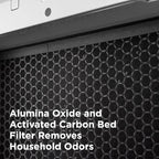 AprilAire RF09550A Allergy True HEPA Air Purifier Replacement Filter for AprilAire Room Air Purifier Model 9550, Captures Allergens & Odors, Ozone