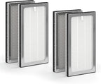 Medify MA-15 Set Genuine Replacement Filter for Allergens, Smoke, Wildfires, Dust, Odors, Pollen, Pet Dander | 3 in 1 with Pre-filter, HEPA H13 and Activated Carbon | Removal to 0.1 Microns | 2-Pack