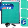 16x24x1 Polarized Media Electronic Air Filter - High Air Flow - Homeowner Installed - 1-Yr Supply of Replacement Pads - Simply Replace Your Current AC/Furnace Air Filter and PLUG IT IN!