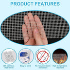 8 Pcs 13x9 (33cmx23cm) 5 Mesh 304 Stainless Steel Wire Mesh Sheet, Rustproof Metal Mesh Sheet Screen for DIY Crafts, Vent Covers, Garden Fencing, Window Protection & Industrial Filters