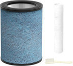HP302 Neverchange Replacement Filter Compatible with Shark HP301 HP201 HP202 UA205 AP1000 HC501 HC502 Air Purifier MAX, 4-in-1 H13 Grade True HEPA Filter, Part # HE2FKBAS, HE2FKBASMB, HE3FKPET