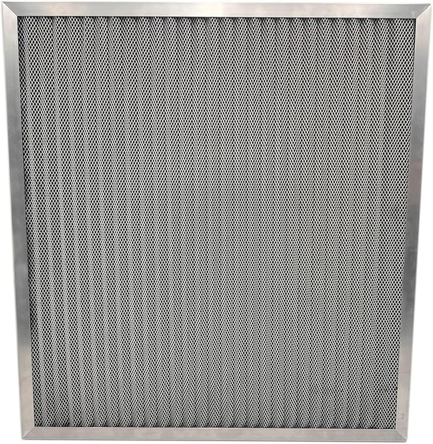22x22x1 Electro-static Air Filter (1-Ct) AC Furnace Filter, Reusable & Washable 4-Stage Electrostatic Filter for Residential and Commerical HVAC (Actual Size:21.75 x 21.75 x 0.75 Inches)