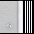 Woanger 1 Pcs 1000 x 300 mm DIY PC Case Dust Filter PC Fan Mesh Filter Air Vent Covers PVC Dustproof Cover with Magnetic Sticker for Computer Chassis Speaker and More, 0.03 Inch Hole