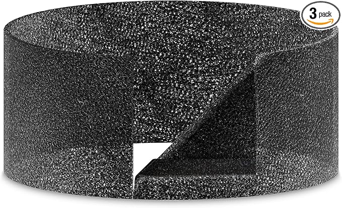 TruSens DuPont Replacement Carbon for Small Z-1000 Standard HEPA Filter | 3 Pack