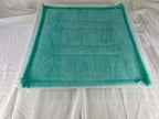 wioboy Paint Spray Booth Intake Filter Pad, 24" x 24" (20/case) Tacky Panel with Internal Wire Frame