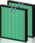 Improvedhand Vital 100S HEPA Replacement Filter Toxin Absorber Compatible With LEVOIT Vital 100S/100S-P Air Purifier, High-Efficiency 3-IN-1 True HEPA and Activated Carbon Filters, Pack of 2, Green