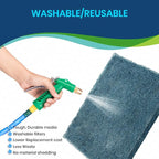 Polyester Washable Fiber Furnace Door Filter for Mobile, Manufactured and Modular Homes (14 x 20)