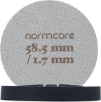 Normcore Puck Screen Stand - Silicone Puck Screen Holder - Compatible with 58.5mm 53.3mm 51mm Reusable Coffee Filters and Espresso Machine Portafilter Basket - Black