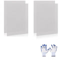 4 Pcs 13x9 (33cmx23cm) 40 Mesh 304 Stainless Steel Wire Mesh Sheet, Rustproof Metal Mesh Sheet Screen for DIY Crafts, Vent Covers, Garden Fencing, Window Protection & Industrial Filters