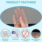 4 Pcs 13x9 (33cmx23cm) 20 Mesh 304 Stainless Steel Wire Mesh Sheet, Rustproof Metal Mesh Sheet Screen for DIY Crafts, Vent Covers, Garden Fencing, Window Protection & Industrial Filters