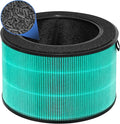 360 Replacement Filter Compatible with LG PuriCare 360 Air Purifiers AS601HBB0, 3-in-1 Filtration with Granular Activated Carbon Filter