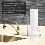 Anchor AF-3110 10-Stage Alkaline, Mineral, Anti-oxidizing Countertop Water Filter (White)