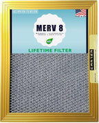CARTER | Gold | MERV 8 | HVAC & Furnace Filter | Washable Electrostatic ((18x20x1))