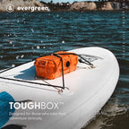 Evergreen 57 Waterproof Dry Box Protective Case with Pick & Pluck Foam - Travel Safe/Mil Spec/USA Made - for Cameras, Phones, Hiking, Boating, Water Sports, Action Cams (Green)
