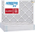 Aerostar 24x28x1 MERV 11, Pleated Air Filter, 24x28x1, Box of 6, Made in the USA
