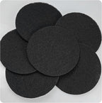 6PCS 6.7” Round Compost Bin Charcoal Filters, 0.4” Thick Activated Carbon Filters for Kitchen Countertop Compost Pail, Home Bucket Filter Replacements