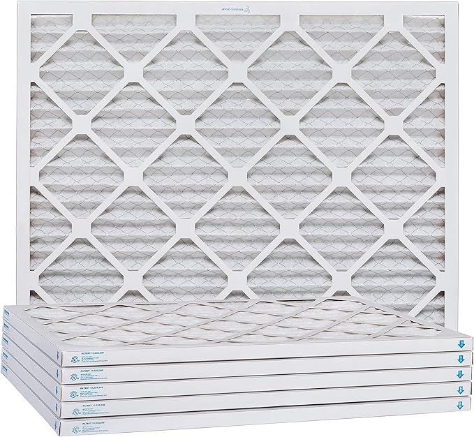 Aerostar 22x24x1 MERV 11, Pleated Air Filter, 22x24x1, Box of 6, Made in the USA
