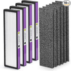 FLT4850PT HEPA Filter B Replacement Compatible with Guardian Technologies Filter B for Models AC4850PT, AC4825, AC4300BPTCA, CDAP4500BCA, AC4820, AC4900 and More, 4x H13 HEPA + 6x Pre-Filters