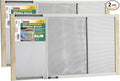 Frost King 2AWS1537 WB Marvin Adjustable Window Screen, 15in High x Fits 21-37in Wide (2 Pack)