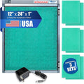 12x24x1 Polarized Media Electronic Air Filter - High Air Flow - Homeowner Installed - 1-Yr Supply of Replacement Pads - Simply Replace Your Current AC/Furnace Air Filter and PLUG IT IN!