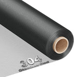 MAGZO 304 Stainless Steel Mesh Screen Roll 47in x 10ft - 22 Mesh Pet Proof Metal Window Screen Replacement, Screen Door Mesh for Patio,Porch,Pet,Cage,Vent Cover,Filter,Gutter Guard,Rodent Protection