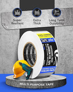 TapePlus Aluminum Foil Tape - Waterproof Insulation for HVAC Ducts - Heat Resistant Tape for Metal Repair - Duct Seal for Indoor & Outdoor Use - Pack of 2, 2 in x 210 ft, Silver