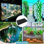 HQRP Cut to fit Activated Carbon Filter Media Pad 18x10 for Aquariums, Terrariums, Hydroponic Systems and Pond, Compatible with Deep Blue Professional ADB41002 Carbon Pad Replacement