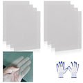 8 Pcs 13x9 (33cmx23cm) 40 Mesh 304 Stainless Steel Wire Mesh Sheet, Rustproof Metal Mesh Sheet Screen for DIY Crafts, Vent Covers, Garden Fencing, Window Protection & Industrial Filters