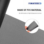 120mm Fan Dust Filter PC, 10Pack PVC Computer Dust Filter Mesh Dustproof Case Cover PC Cooler Fan Filter Grills with 40pcs Screws for Computer Cooler (PVC, 120 * 120mm, 10pcs, Black)